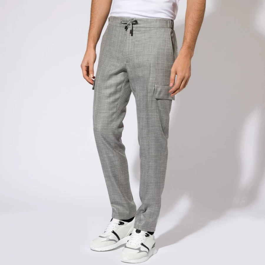 "Stefano Ricci Men's Premium Casual Trousers for Stylish Comfort"