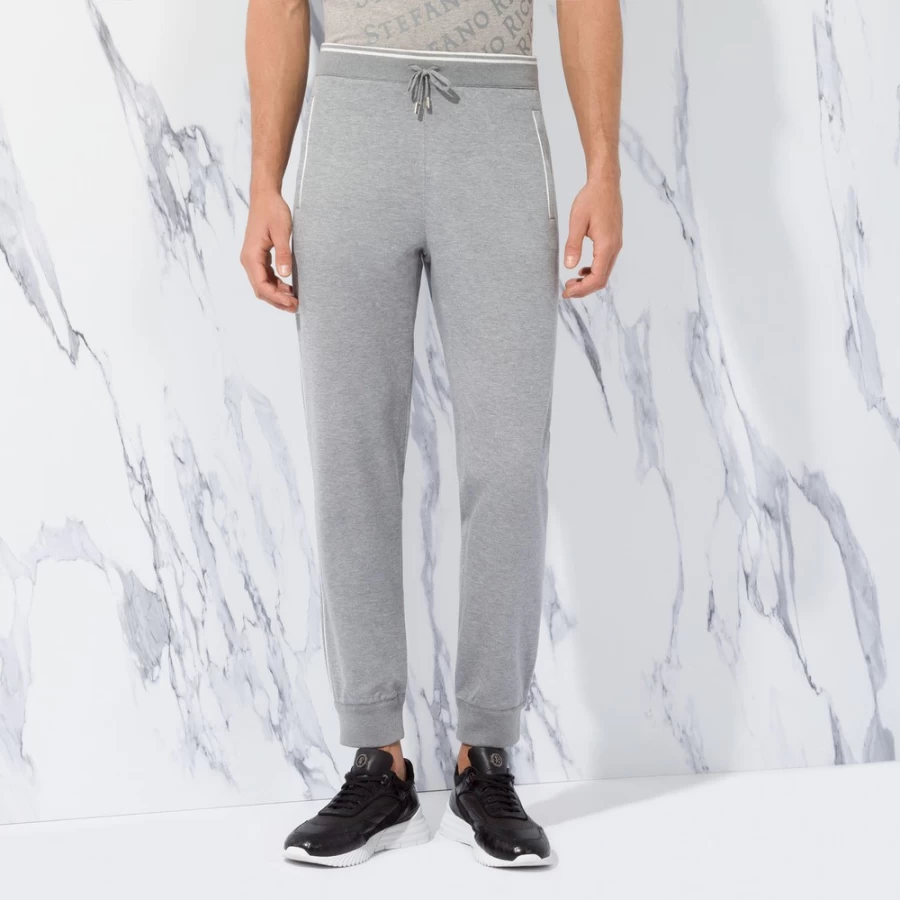 Stefano Ricci Men's Luxury Jogging Suit Trousers in T22140_3106 Color