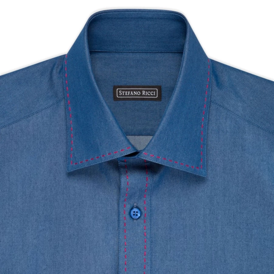 Stefano Ricci Men's Handmade Verduno Shirt – Luxury Italian Fashion