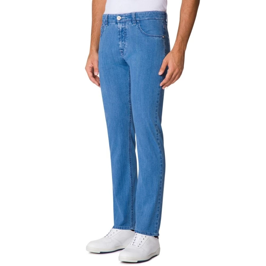 "Stefano Ricci Men's Slim Fit Jeans in Lavender Wash"