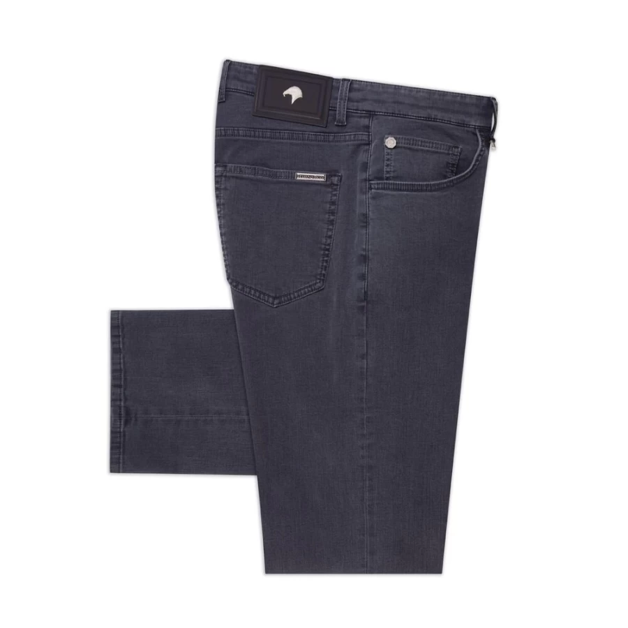 Stefano Ricci Men's Regular Fit Jeans - Premium Denim Pants for Comfort & Style