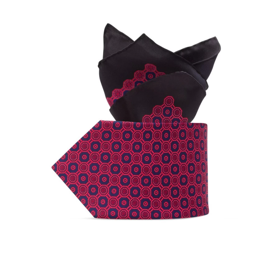 Stefano Ricci Luxury Hand-Printed Silk Tie Set for Men - Premium Designer Necktie Collection