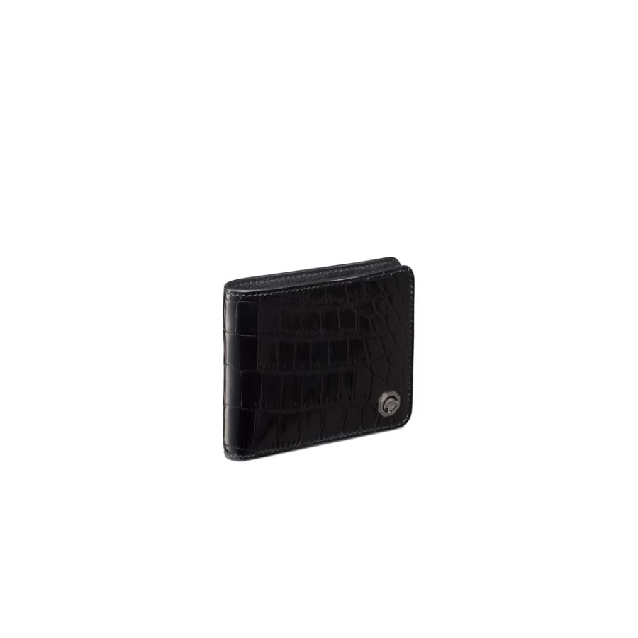 Stefano Ricci Luxury Matted Crocodile Leather Bifold Wallet for Men