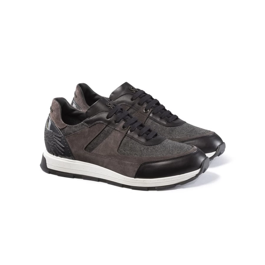 Stefano Ricci G007 Suede Leather Sneakers for Men – Premium Luxury Designer Shoes