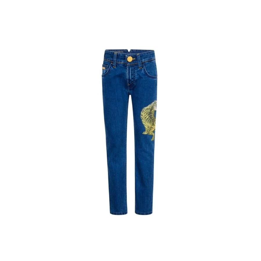 "Stefano Ricci Junior Boys' Premium Jeans for Kids – Stylish & Comfortable Denim"
