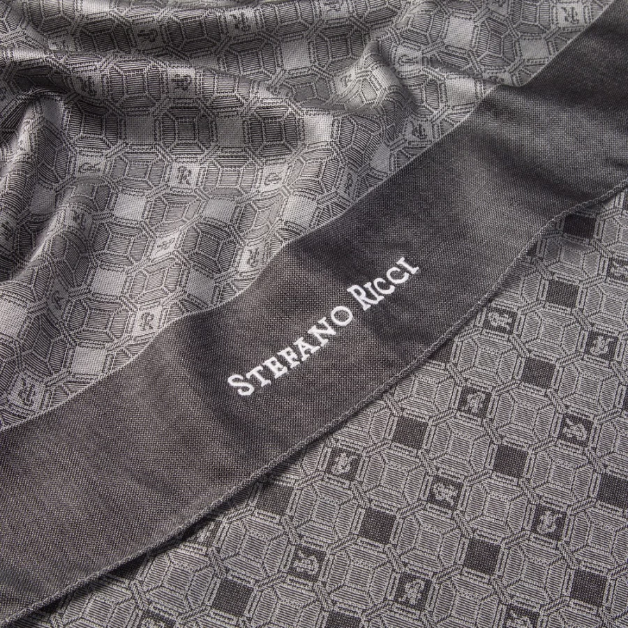 "Stefano Ricci Luxury Silk Scarf in Elegant Color 31029_3131"