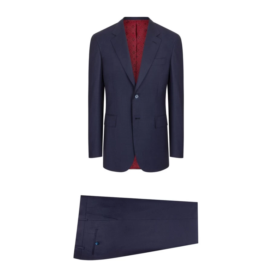 "Stefano Ricci Men's Luxury Two-Button Fiesole Suit – Premium Tailored Blazer for Gentlemen"