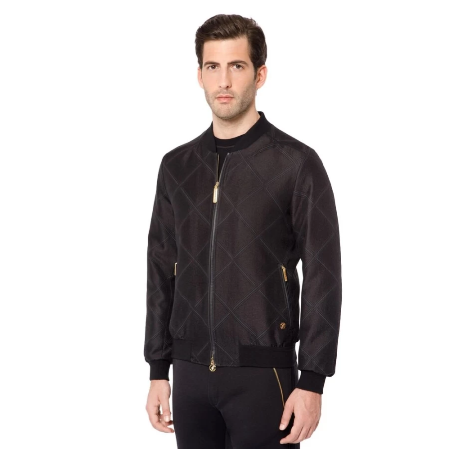 Stefano Ricci Men's Silk Blouson – Luxury Designer Jacket for Elegant Style