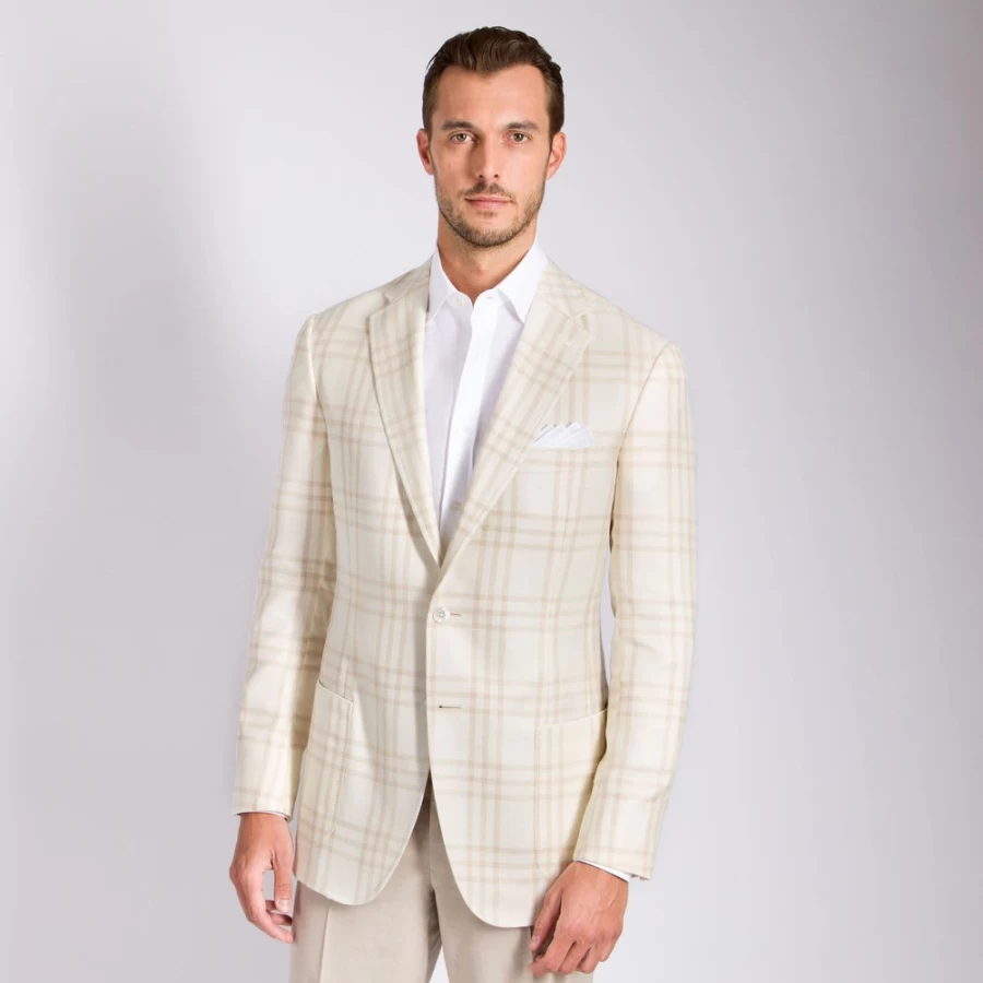 Stefano Ricci Men's Two-Button Deconstructed Blazer - Luxury Tailored Jacket for Modern Style