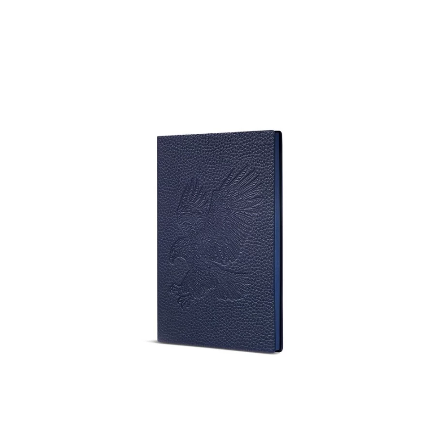 Stefano Ricci Handmade Genuine Calfskin Leather Notebook - Premium B013 Brown Writing Journal