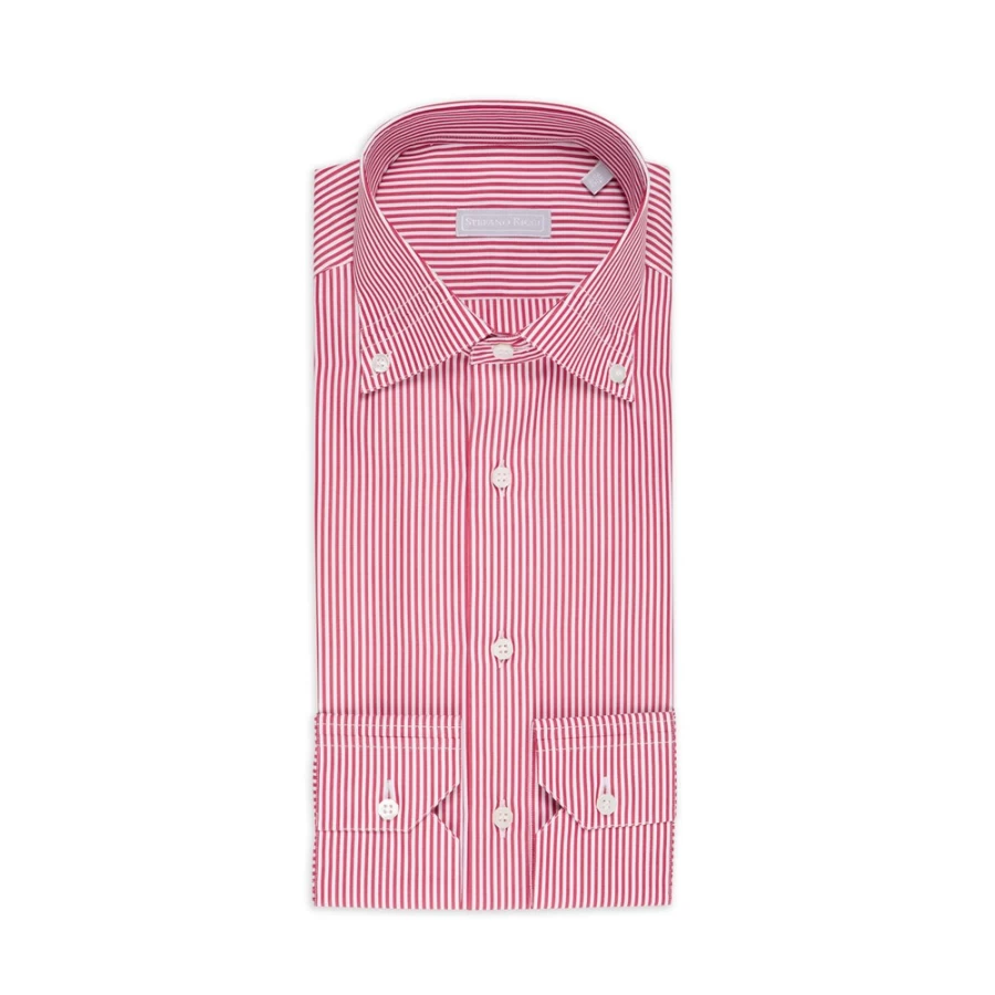 Stefano Ricci Men's Handmade Novara Shirt – Luxury Italian Cotton Dress Shirt