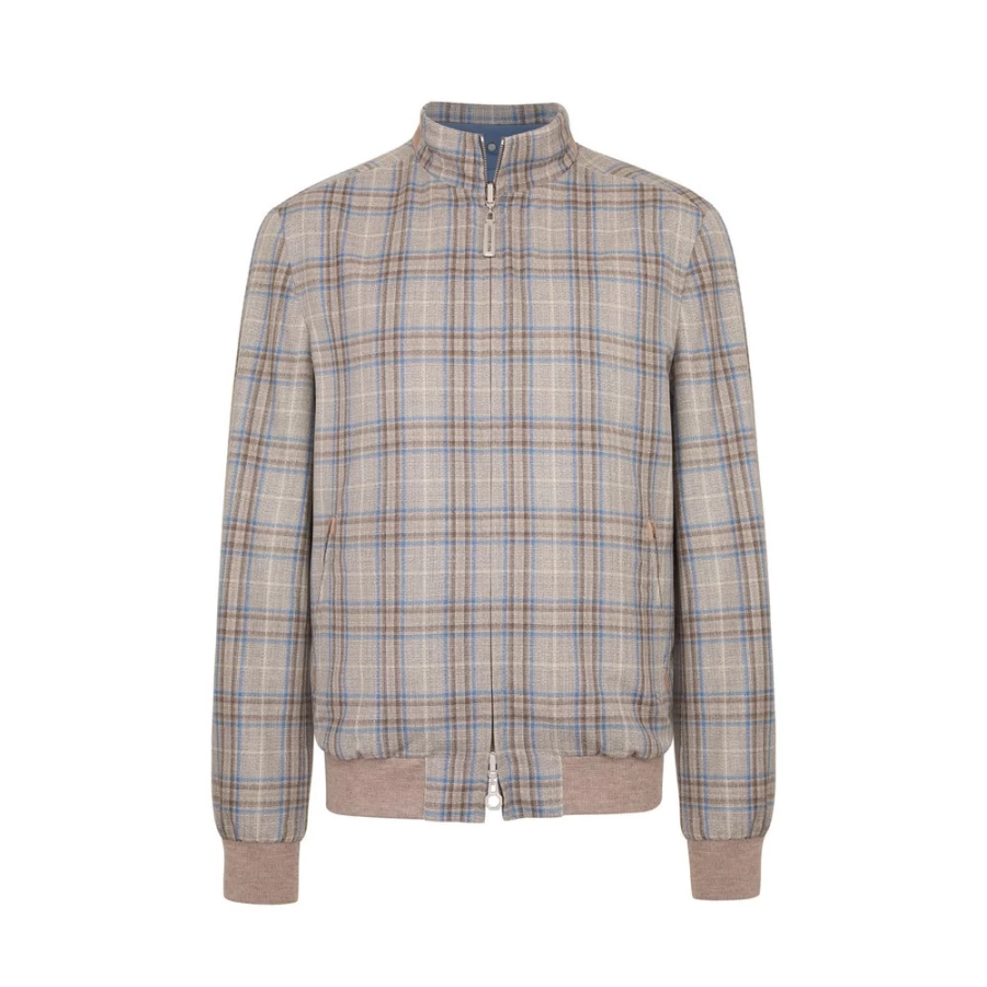 Stefano Ricci Men's Reversible Bomber Jacket | Luxury Blouson for Men