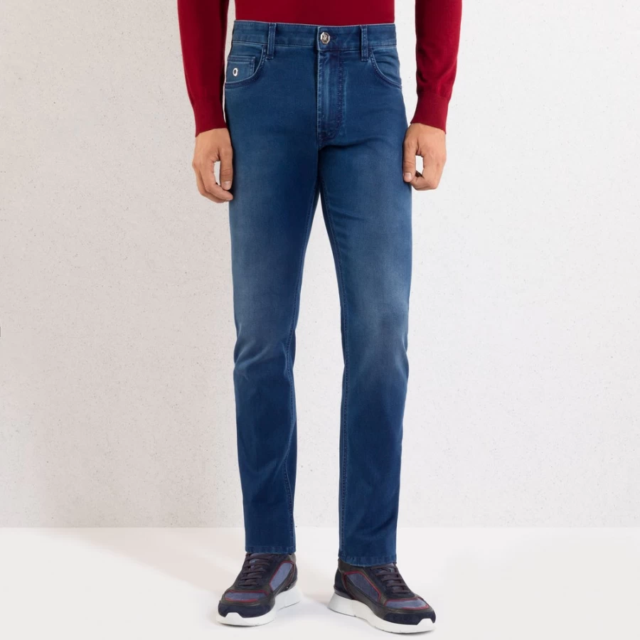 "Stefano Ricci Men's Premium Luxury Jeans for Style and Comfort"
