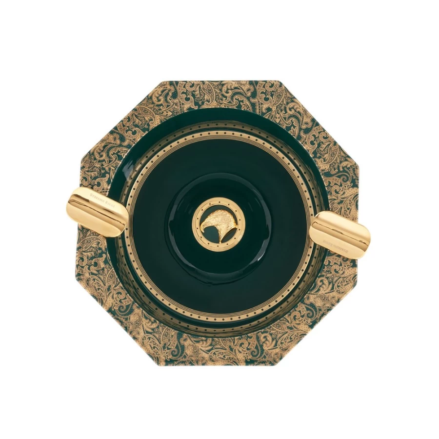 "Stefano Ricci Luxury Porcelain Cigar Ashtray – Elegant Smoking Accessory"