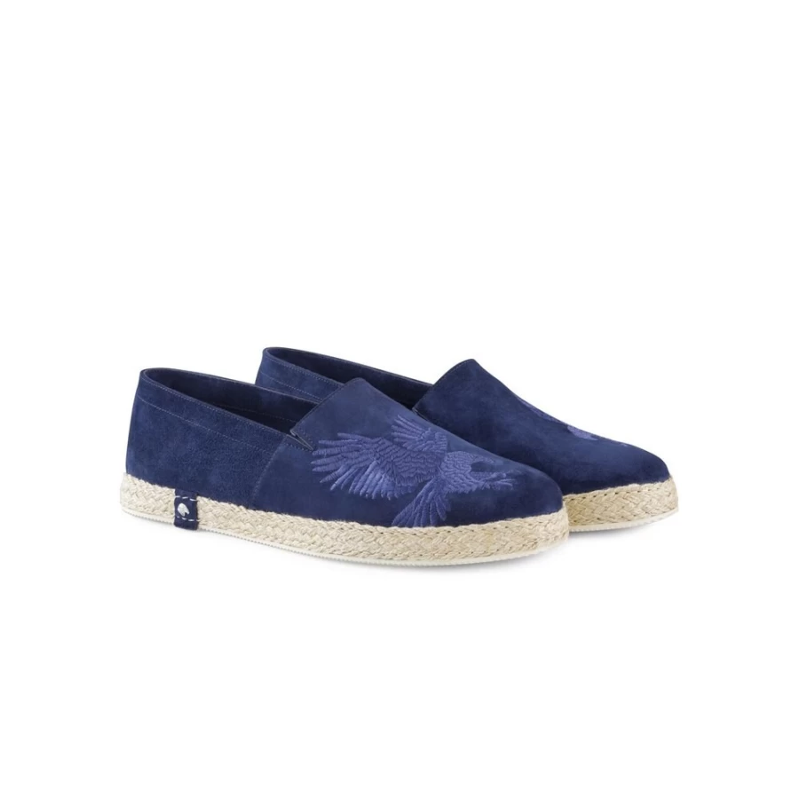 Stefano Ricci Luxury Suede Espadrilles for Men | Premium Handmade Italian Shoes