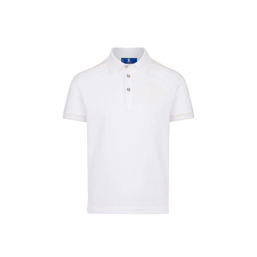 "Stefano Ricci Junior Three-Button Polo Shirt in Classic Color Y23151_2100"