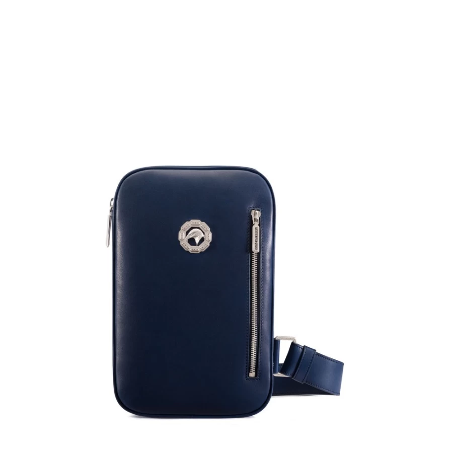 "Stefano Ricci Luxury Calfskin Leather Sling Backpack for Men & Women"
