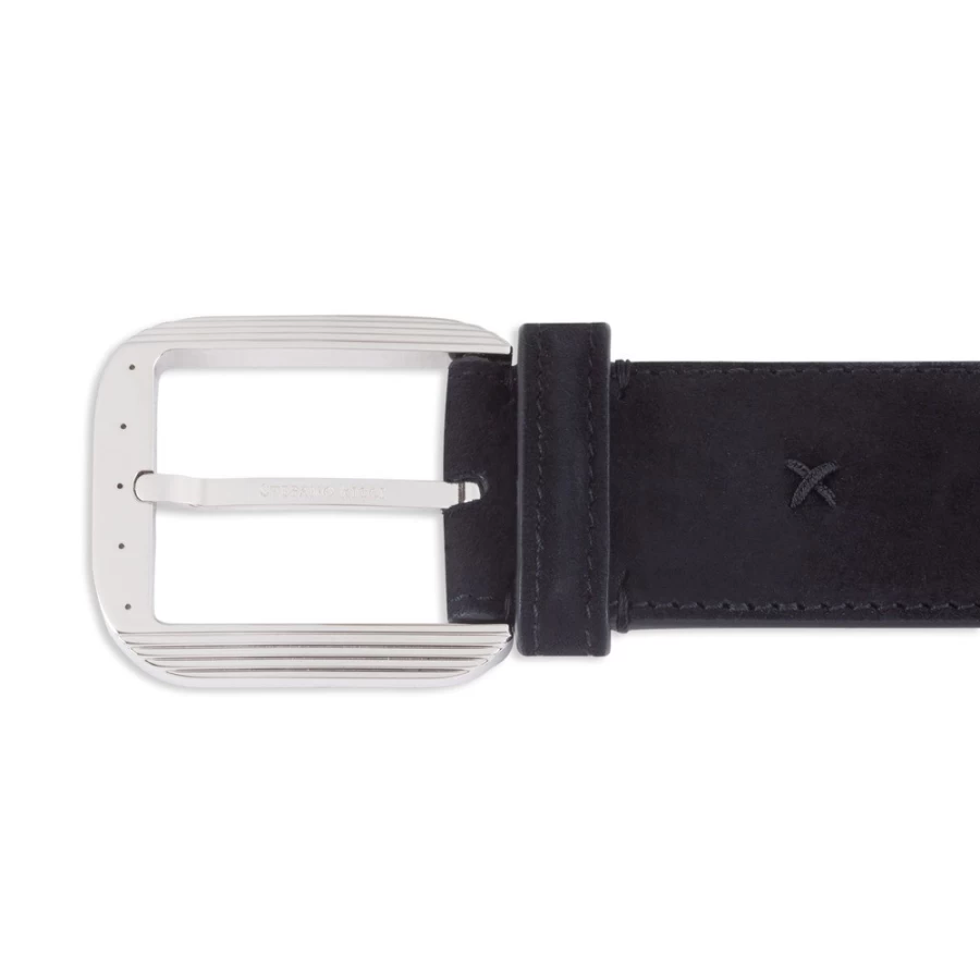 Stefano Ricci Genuine Suede Leather Belt for Men - Premium Italian Designer Strap