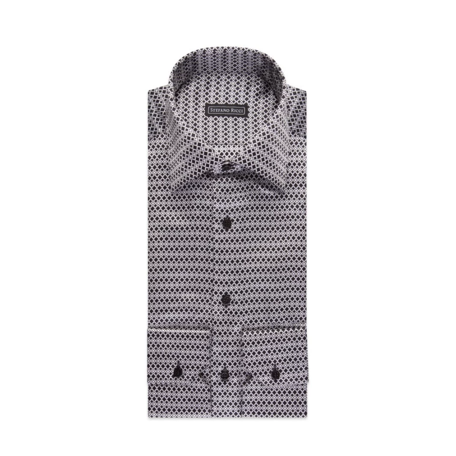Stefano Ricci Men's Handmade Torino Shirt in Color 45043_009 | Luxury Italian Fashion