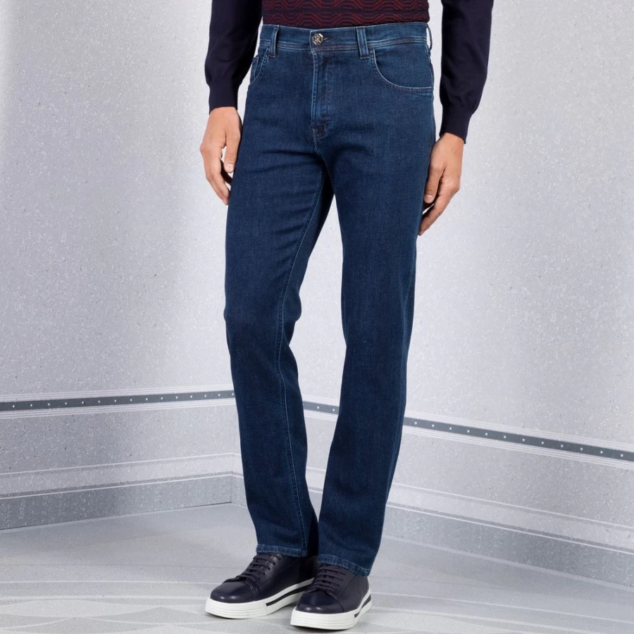 "Stefano Ricci Men's Premium Luxury Jeans for Style & Comfort"