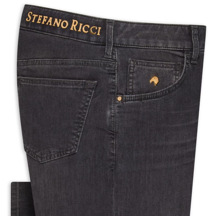 "Stefano Ricci Men's Premium Luxury Jeans for Style & Comfort"