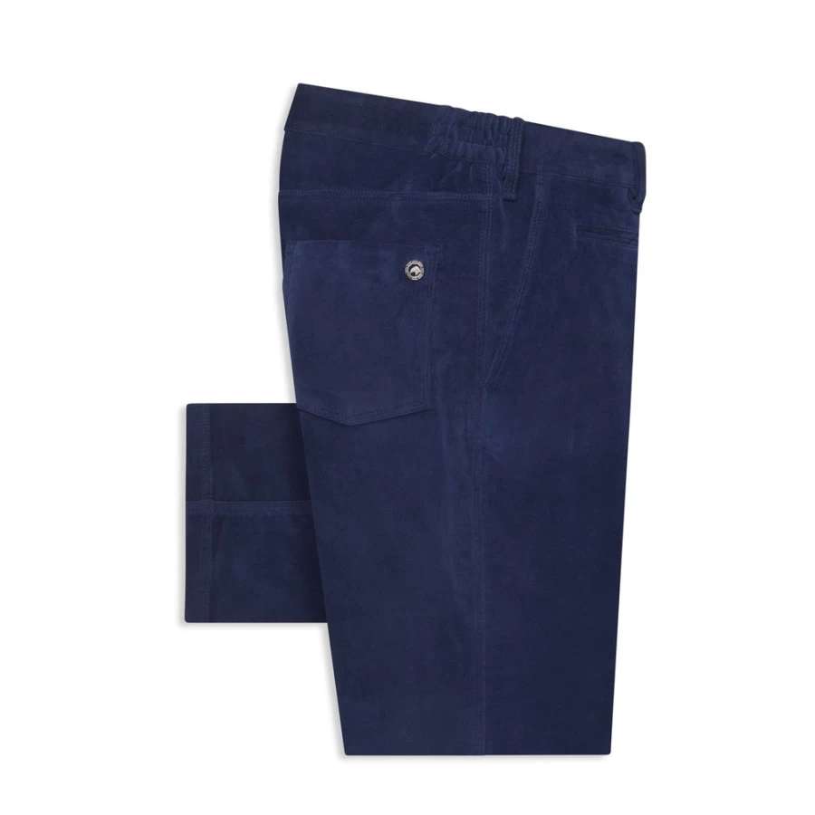 "Stefano Ricci Men's Velveteen Trousers in Color B069 | Luxury Velvet Pants for Men"