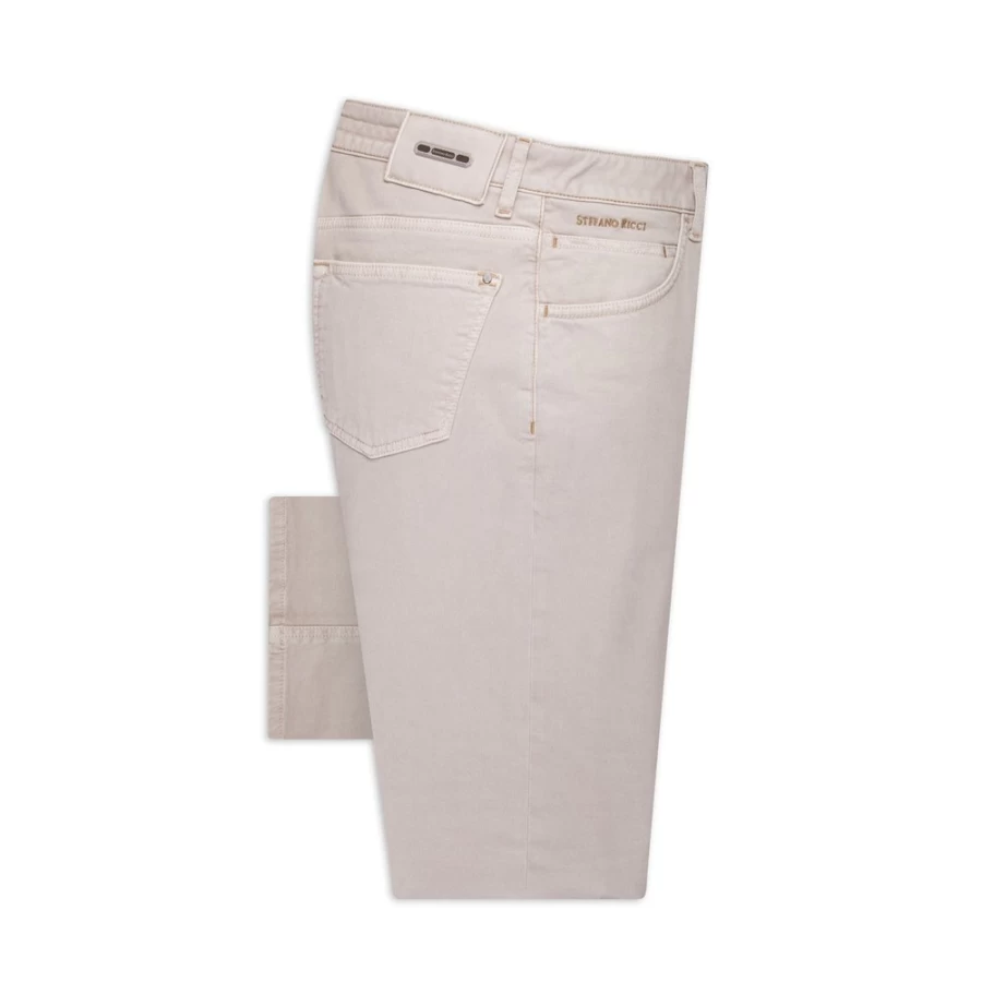 "Stefano Ricci Men's Slim Fit Jeans - Premium Tailored Denim Pants for a Stylish Look"