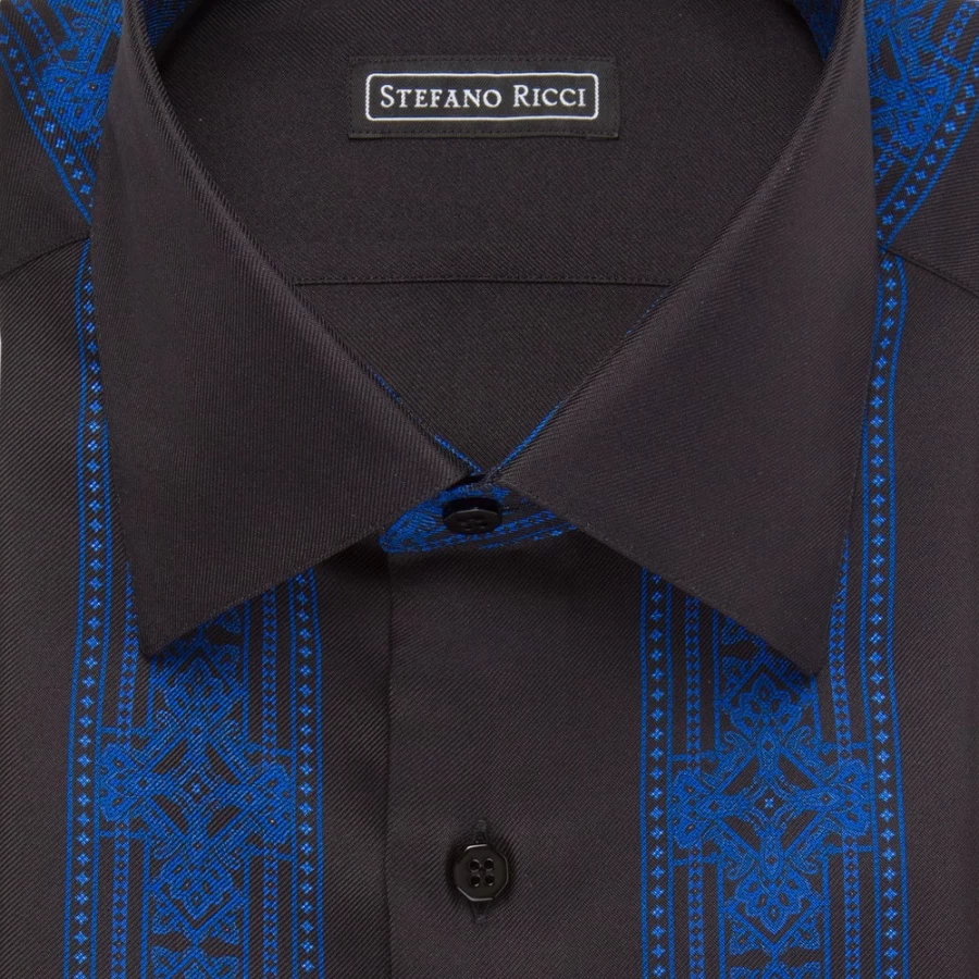 Stefano Ricci Handmade Recanati Shirt for Men in Brown (Color 49400F_002)