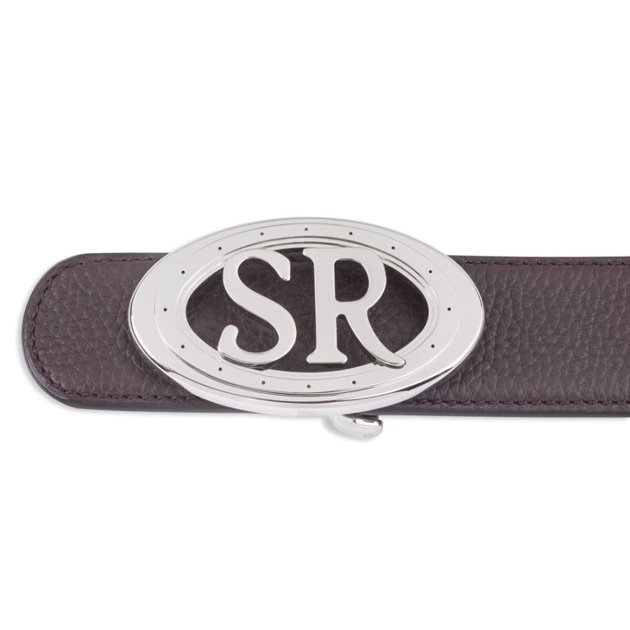"Stefano Ricci Premium Deerskin Leather Belt for Men – Luxury Handmade Designer Strap"
