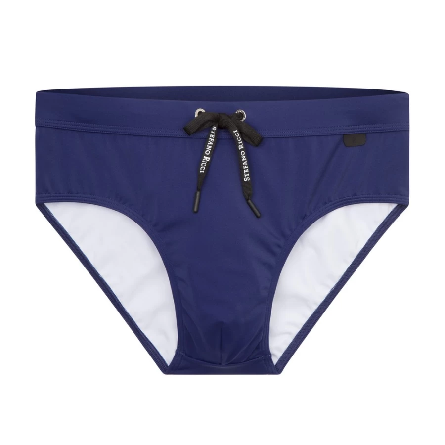 "Stefano Ricci Men's Luxury Swim Suit in Brown (Brwh) – Premium Designer Swimwear"