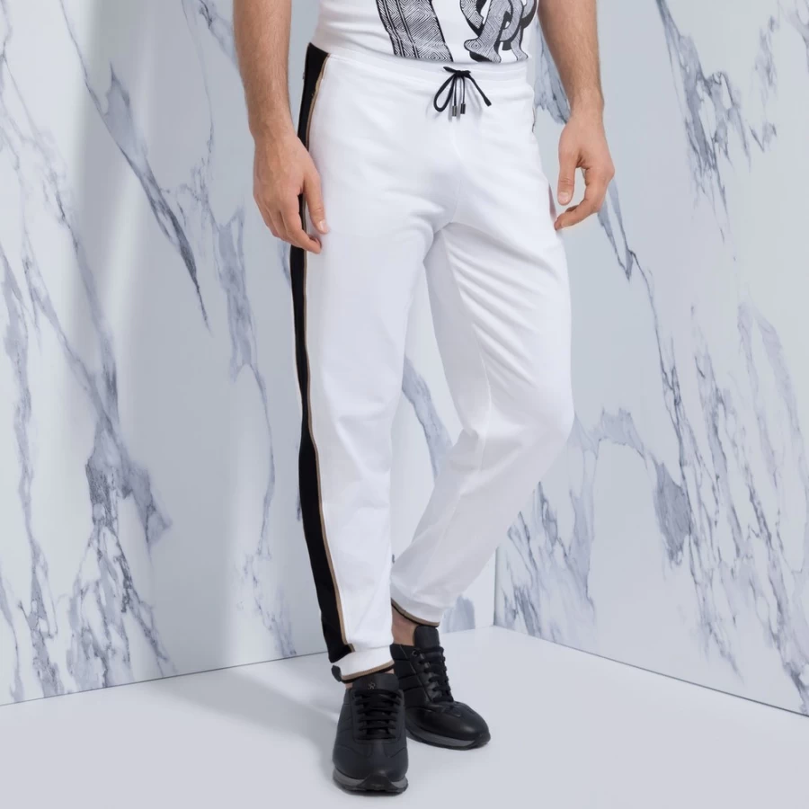 Stefano Ricci Men's Luxury Jogging Suit Trousers in T22263_3100 Color