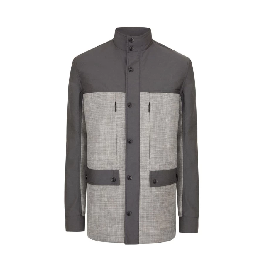 Stefano Ricci Men's Luxury Field Jacket – Premium Outdoor Coat for Stylish Exploration