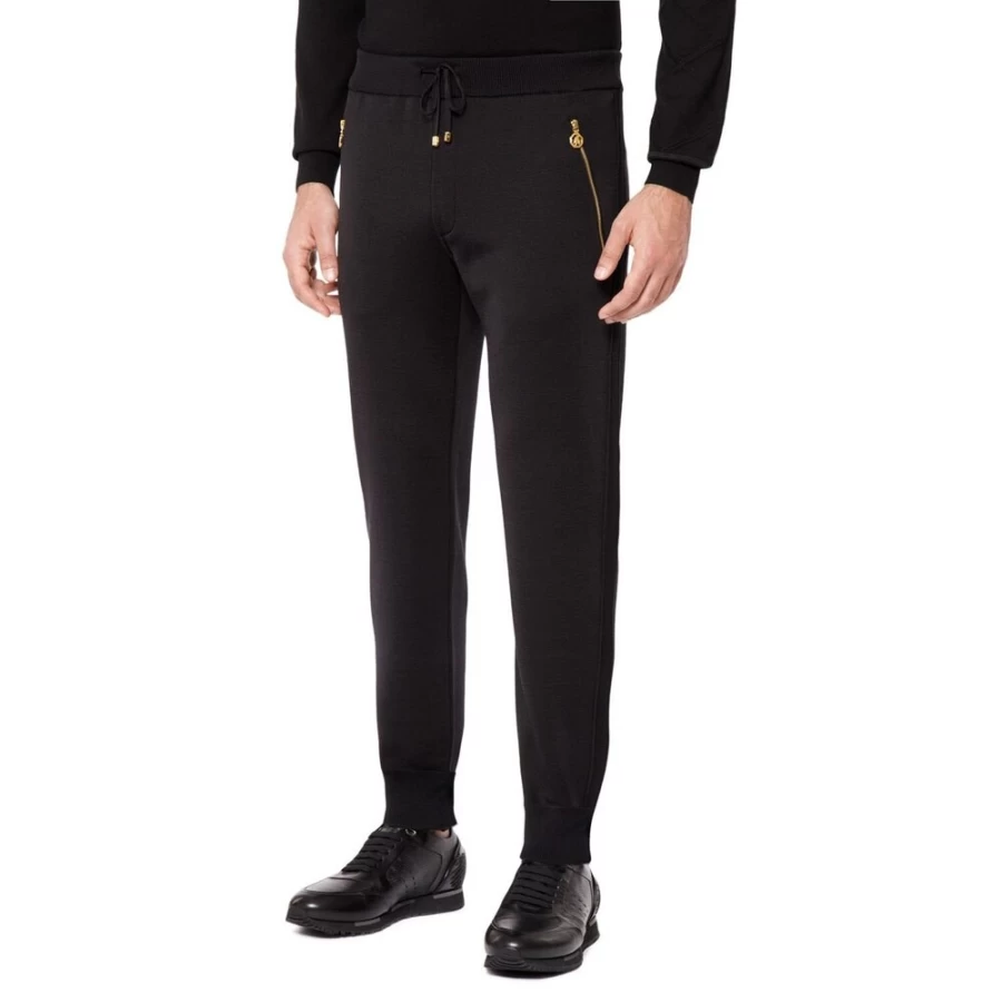 Stefano Ricci Men's Knit Sport Trousers for Active Lifestyle