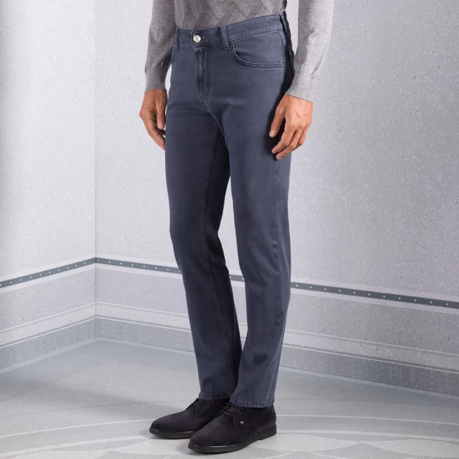 Stefano Ricci Men's Premium Luxury Jeans for Style & Comfort