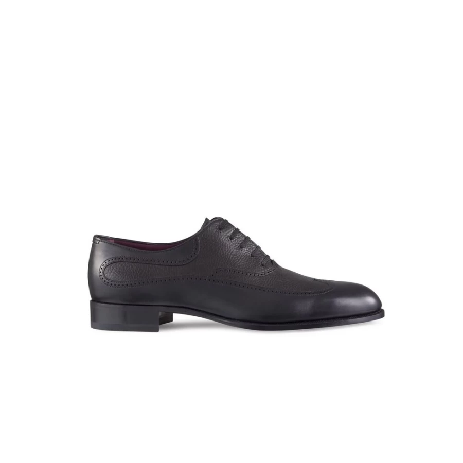 "Stefano Ricci Men's Calfskin Oxford Brogues Dress Shoes - Premium Leather Wingtip Brogues"