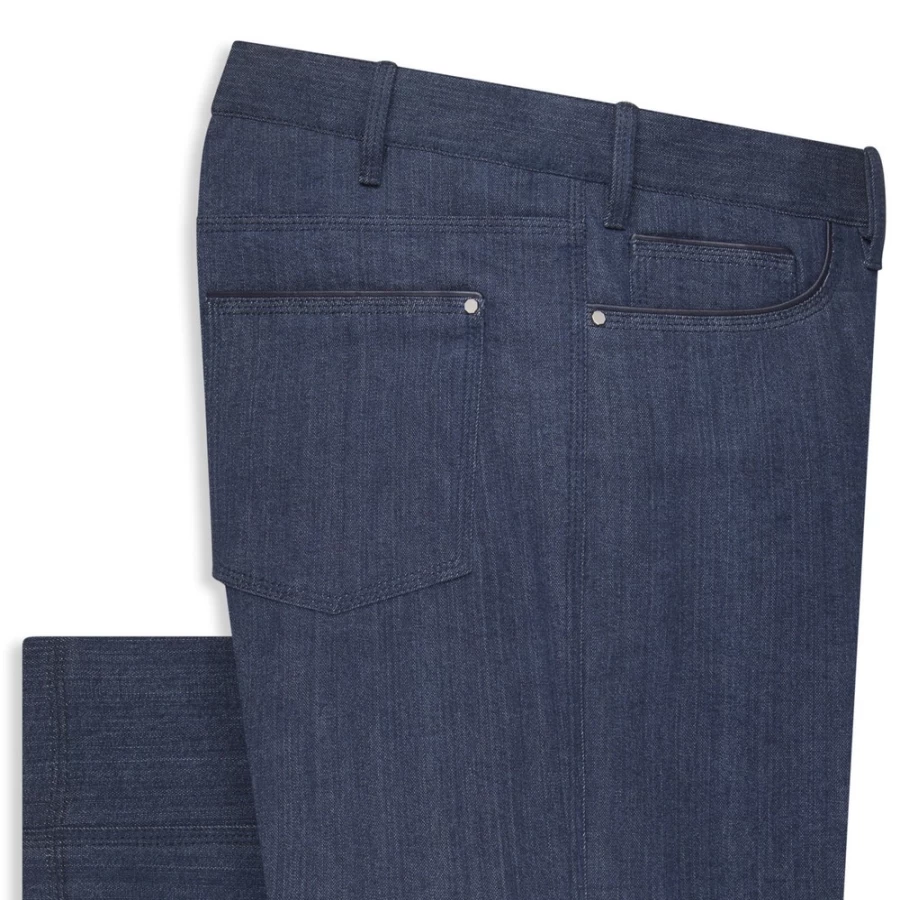 Stefano Ricci Men's Premium Denim Sports Trousers in Color B013