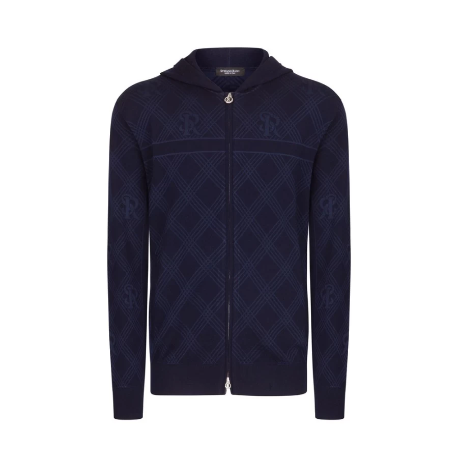 Stefano Ricci Men's Premium Hooded Jogging Suit Blouson - Luxury Athletic Jacket