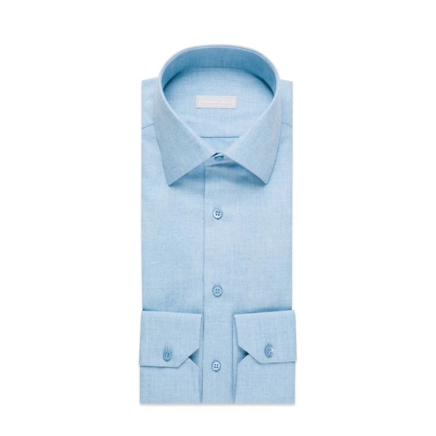 "Stefano Ricci Men's Handmade Alba Shirt – Luxury Italian Craftsmanship"