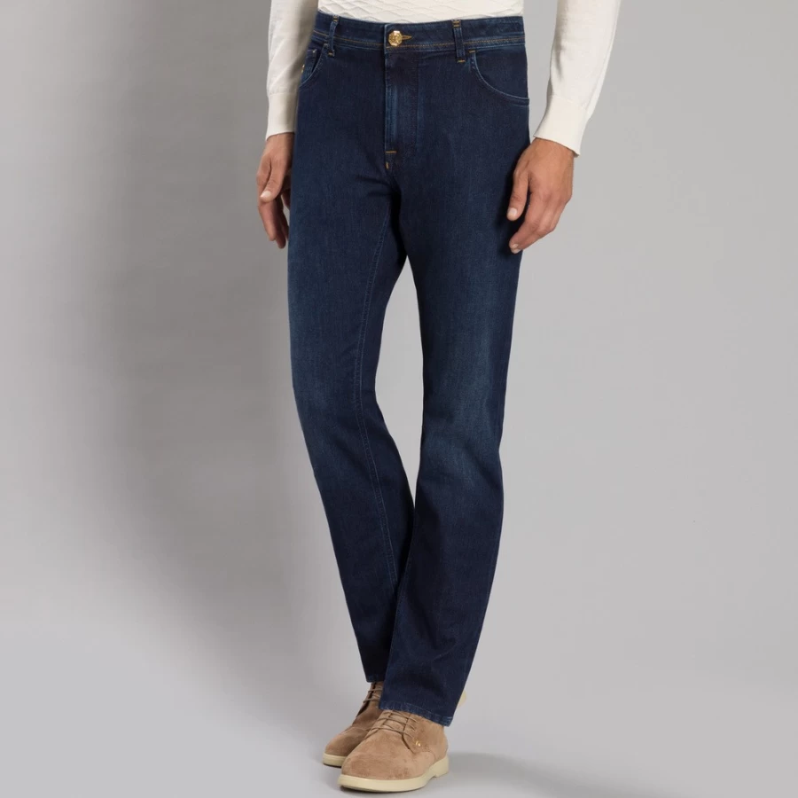 "Stefano Ricci Men's Premium Luxury Jeans for Style and Comfort"