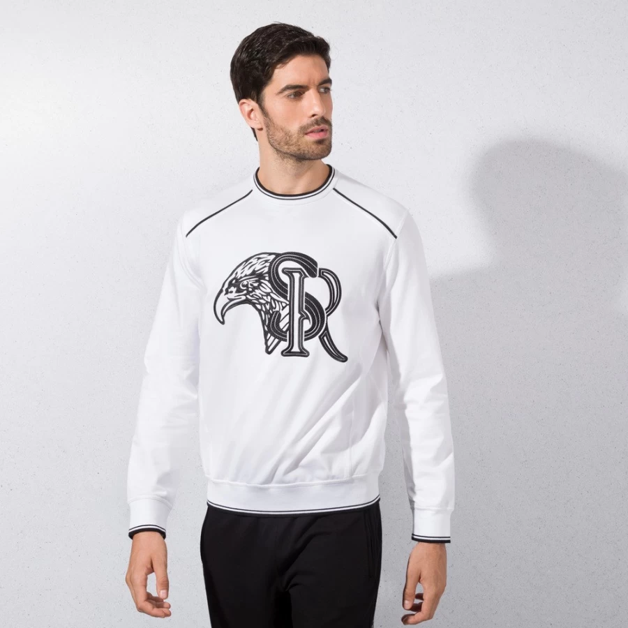 Stefano Ricci Men's Premium Jogging Suit Sweatshirt - Comfortable & Stylish Activewear