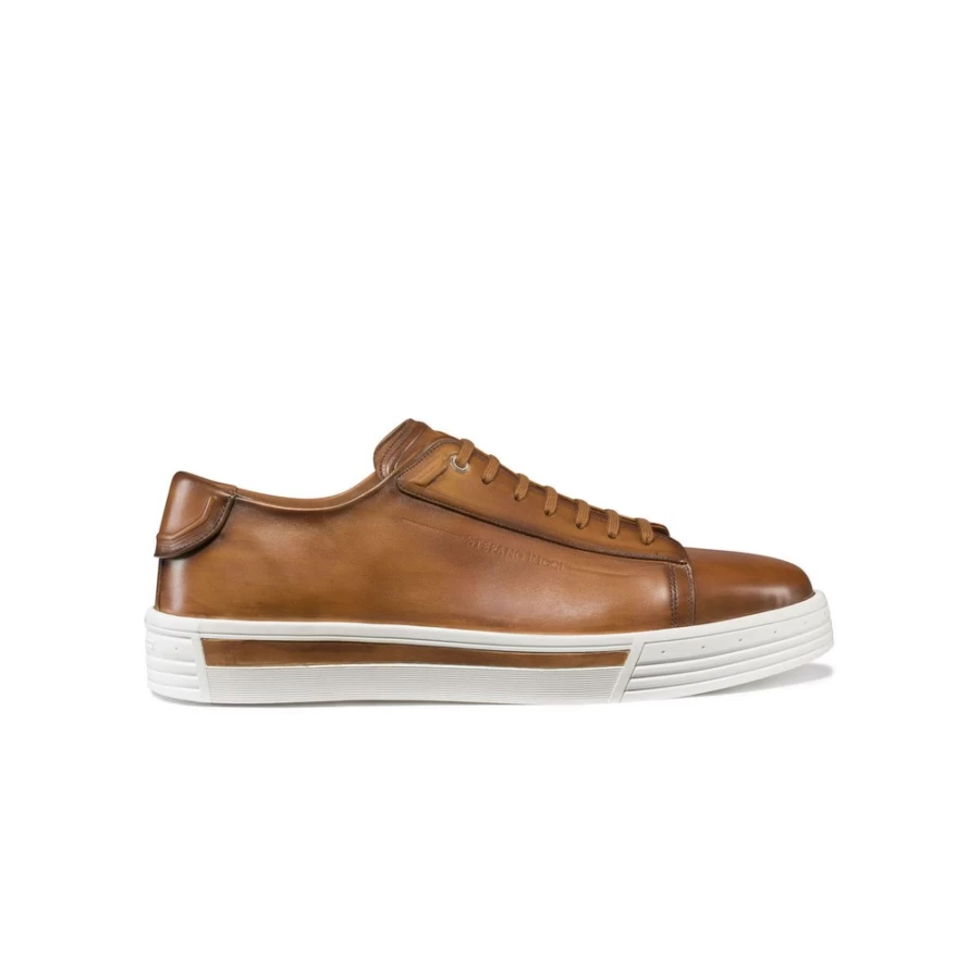 Stefano Ricci M039 Calfskin Leather Sneakers for Men – Premium Luxury Designer Shoes