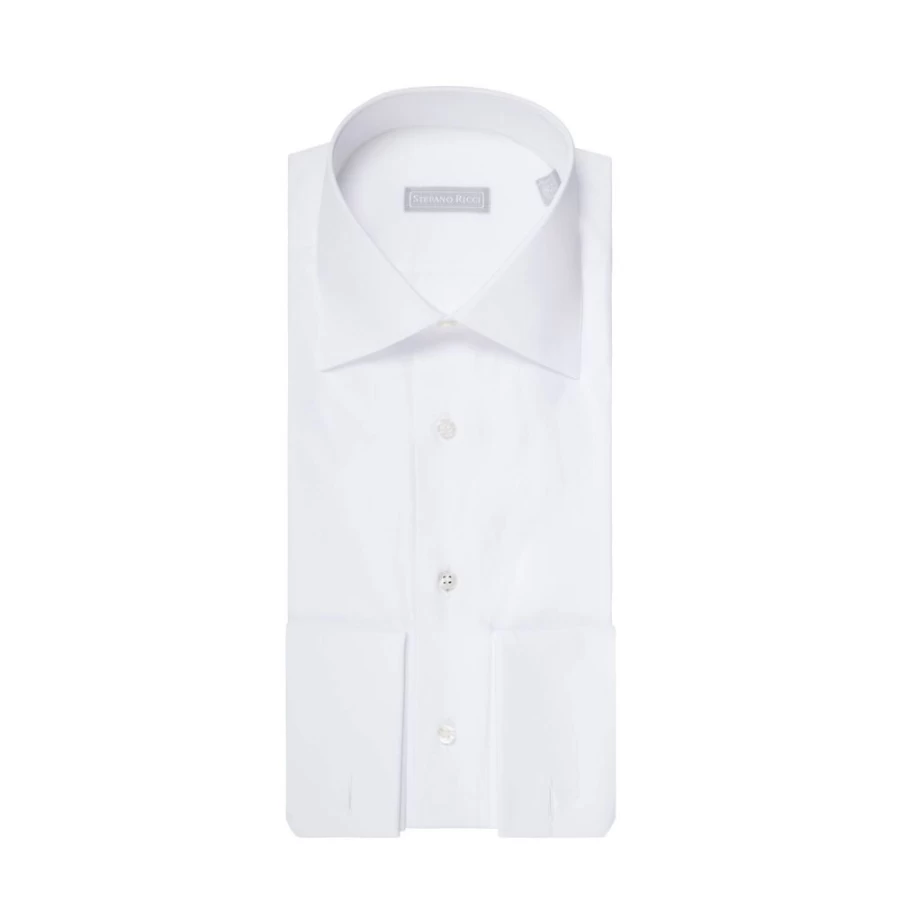 Stefano Ricci Men's Handmade Dress Shirt in Classic Color L1250_001