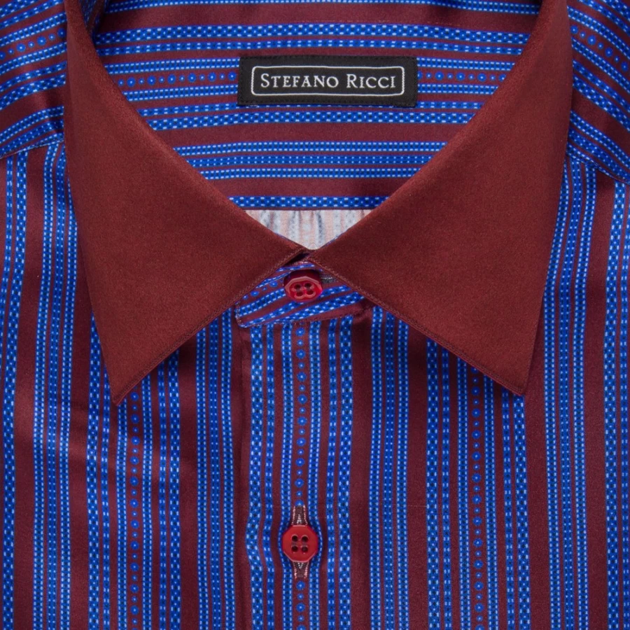 "Stefano Ricci Handmade Torino Shirt for Men | Color 45002_005 | Luxury Men's Fashion"
