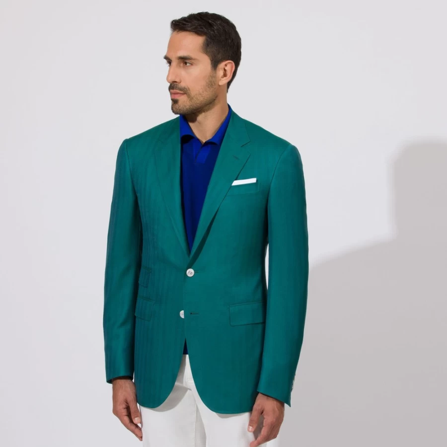 Stefano Ricci Men's Two-Button Deconstructed Blazer Jacket