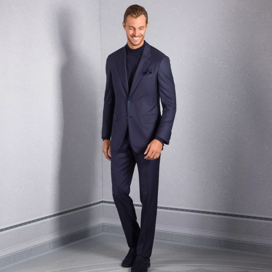 "Stefano Ricci Men's Luxury Two-Button Fiesole Suit – Premium Tailored Blazer for Gentlemen"