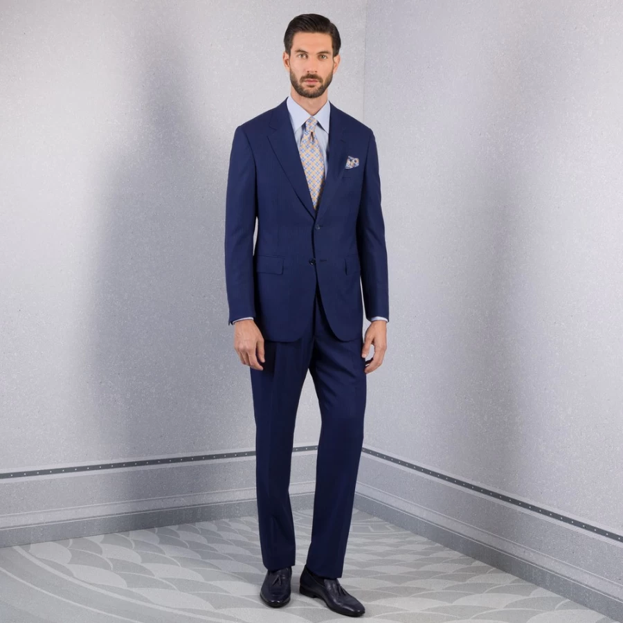 "Stefano Ricci Men's Two-Button Fiesole Luxury Suit – Premium Tailored Blazer"