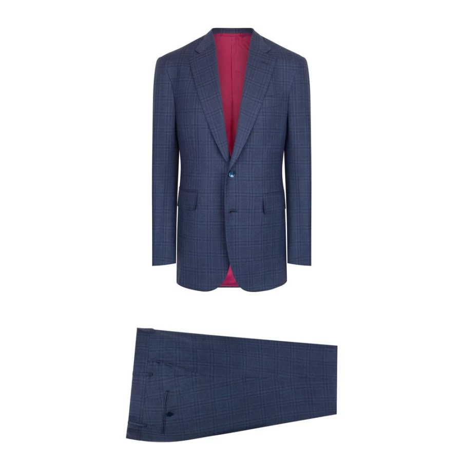 "Stefano Ricci Men's Two-Button Fiesole Suit – Premium Luxury Business Attire"