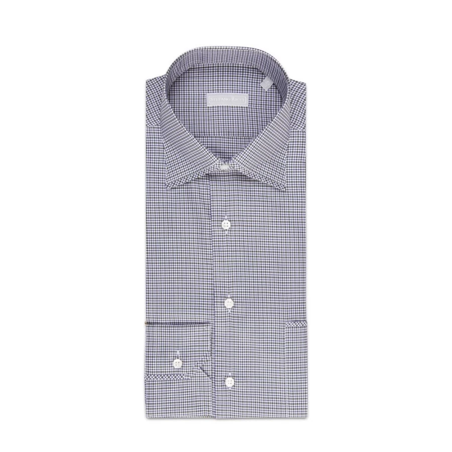 "Stefano Ricci Men's Handmade Alba Shirt – Luxury Italian Dress Shirt"
