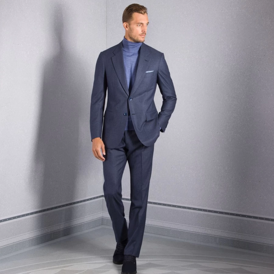 "Stefano Ricci Men's Two-Button Fiesole Suit – Premium Luxury Business Attire"