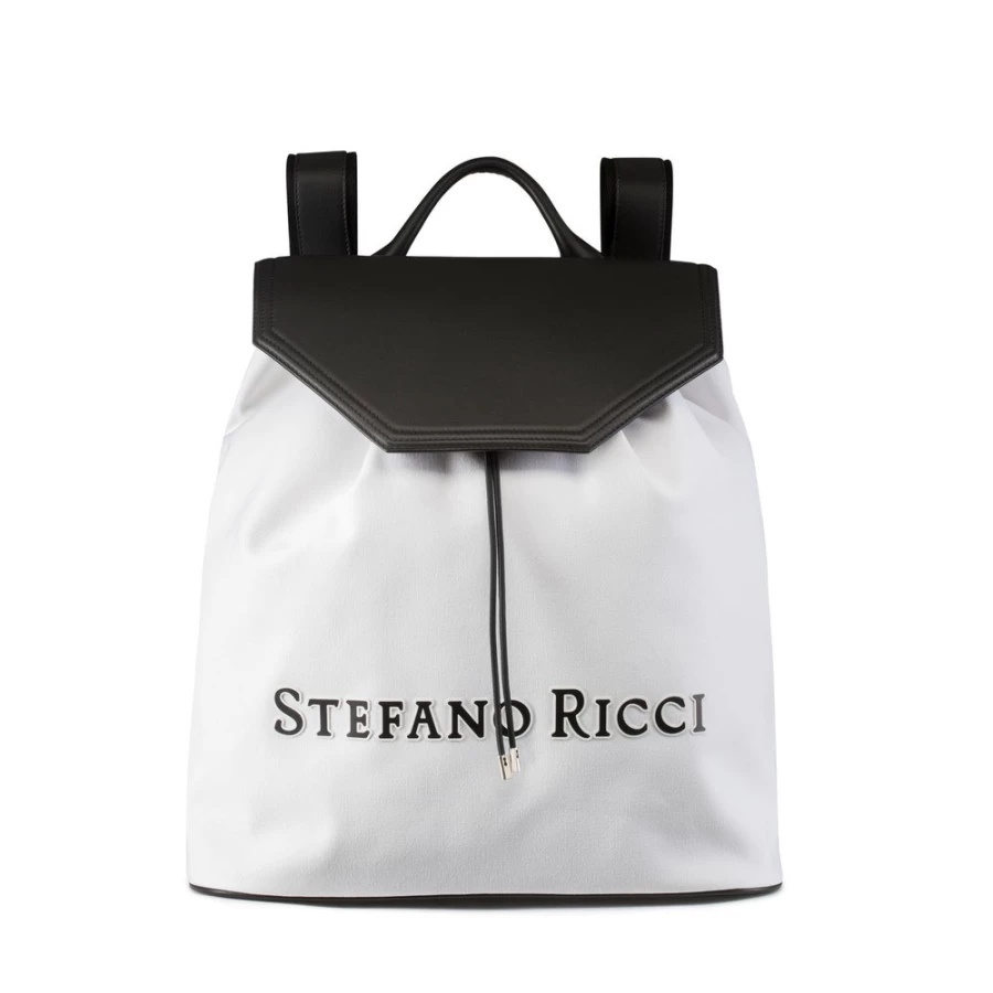 "Stefano Ricci Luxury Handmade Leather Backpack for Men – Premium Designer Travel Bag"